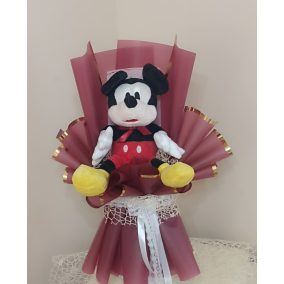 Mickey egér csokorban kötve 