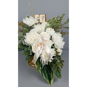 Elegáns hófehér csokor