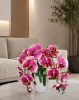 Orchidea élethű csokor 