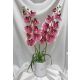 Orchidea élethű csokor 