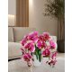 Orchidea élethű csokor 
